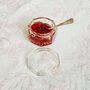 Antique Crystal Cut Glass Lidded Jam / Preserve Pot ~ One, thumbnail 2 of 6