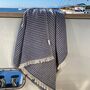 Adriatic Waffle Towel Ocean Blue, thumbnail 9 of 12
