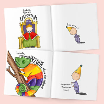 Personalised 'You Are One' 1st Birthday Book, 10 of 12