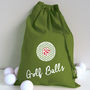 Personalised Golf Ball Bag, thumbnail 6 of 12