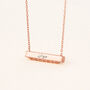 Arabic Name Bar Necklace, thumbnail 3 of 7