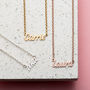 Personalised Name Necklace, thumbnail 6 of 12