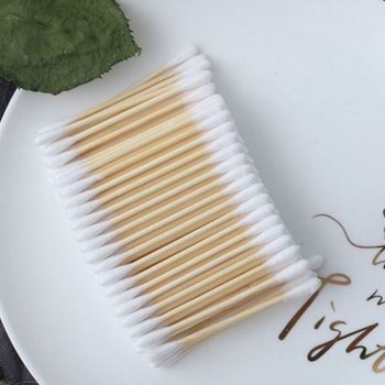 Plastic Free Bamboo Cotton Buds By Green Tulip | notonthehighstreet.com