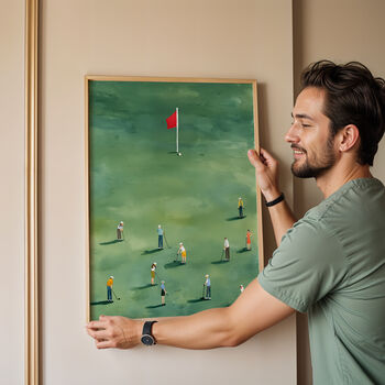 Mini Golfers Poster, Unframed, 6 of 7