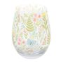 Luna Bloom Floral Print Stemless Glass, thumbnail 2 of 2