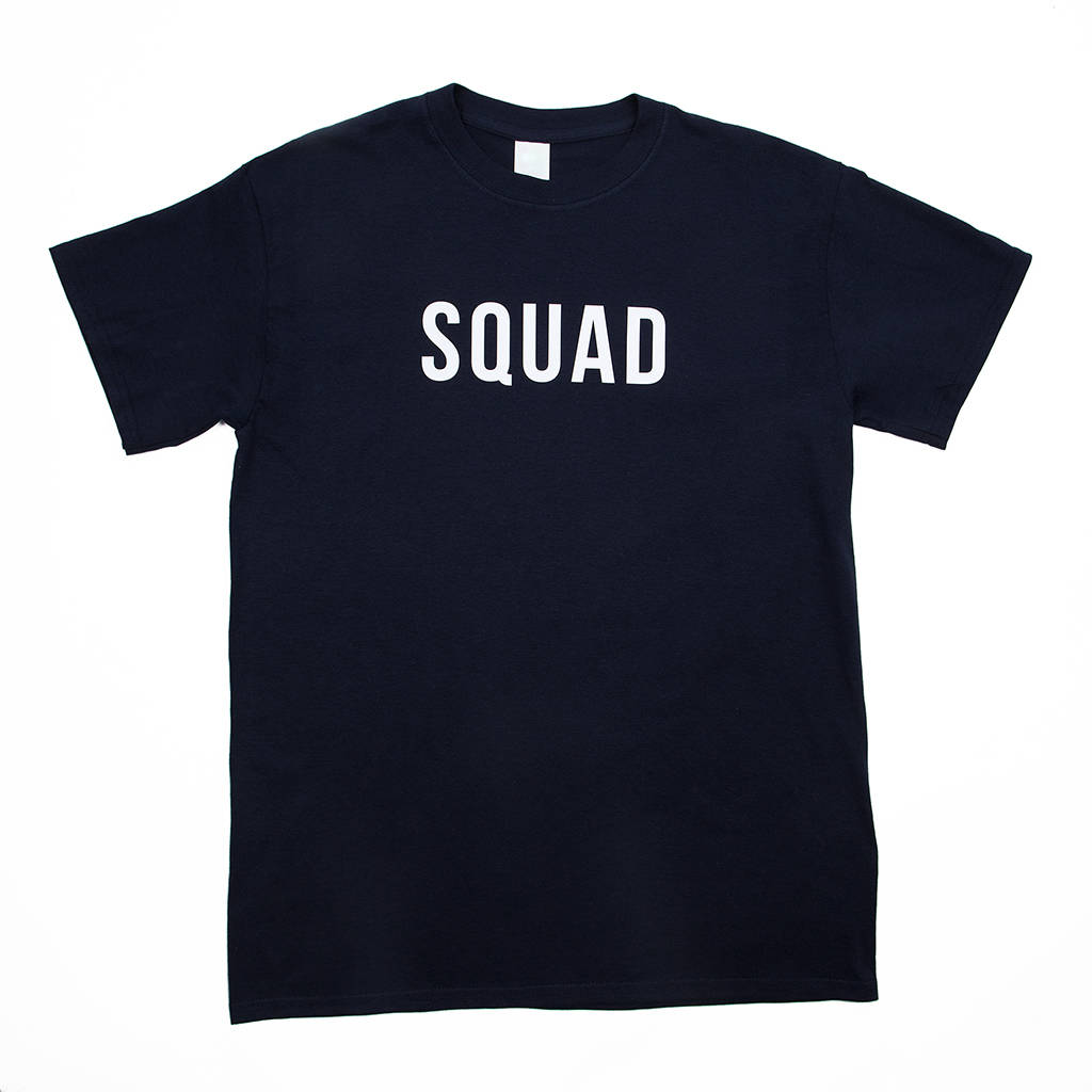 'Squad' Men's T Shirt By Ellie Ellie | notonthehighstreet.com