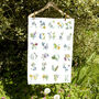 Inky Wildflower Tea Towel, thumbnail 9 of 12
