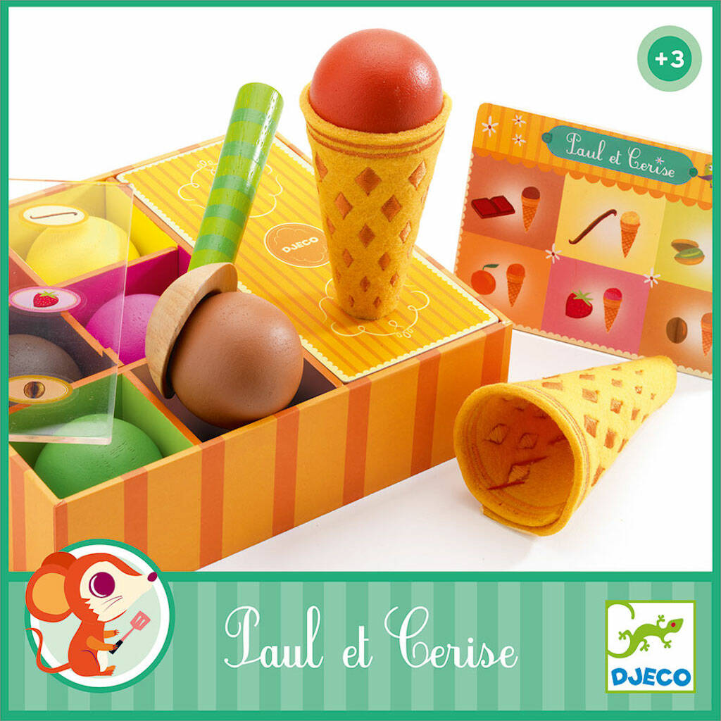 Kids Wooden Pretend Play Ice Cream Shop By Crafts4 Kids