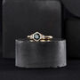 Ethical Sapphire Diamond Engagement Ring: Adaya, thumbnail 6 of 6