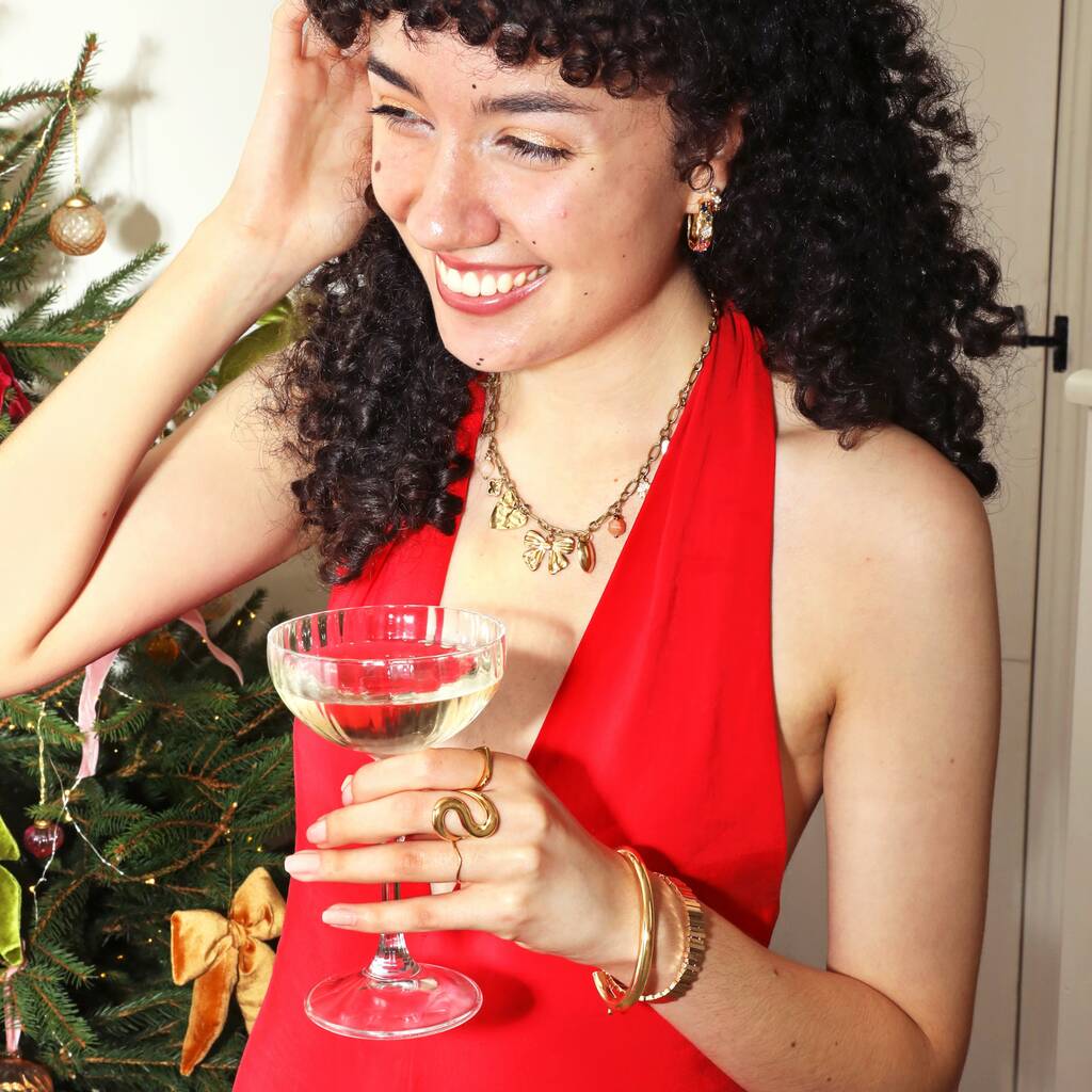 Asymmetrical Layered Bar Bracelet In Gold, 1 of 5