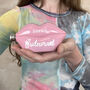 Personalised Lips Hip Flask, thumbnail 2 of 3