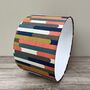 Seattle Orange Multi Retro Style Drum Lampshades, thumbnail 2 of 10