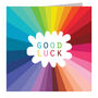 Colourful Good Luck Card, thumbnail 2 of 4