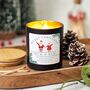 Christmas Candle Gift For Mum And Dad, Santa And Mrs. Claus Present For Parents, thumbnail 4 of 9