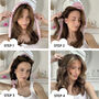 Silver Cloud Pink Heatless Curlers And Contour Sleep Mask, thumbnail 6 of 6