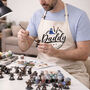 Personalised Daddy Apron Miniature Painting, thumbnail 1 of 3