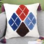 Pattern Colourful Canvas Cushion Covers, thumbnail 7 of 8