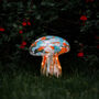 Orange And Mint Mushroom Table Lamps, thumbnail 7 of 8