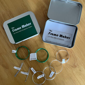 The Frame Maker DIY Wire Bike Sculpture, 10 of 12