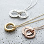 Personalised Small Secret Circle Necklace, thumbnail 7 of 11