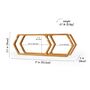 Handcrafted Scandi Design Oak Toilet Paper Rack, thumbnail 3 of 10