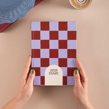 2026 Blue Berry Check Diary | A5, 10 of 11