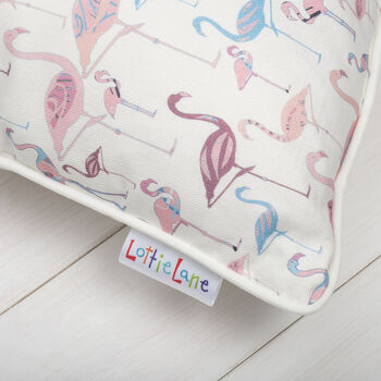 Personalised Flamingo Cushion, 4 of 6