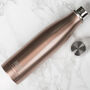 Rose Gold Water Bottle For Couples, thumbnail 3 of 5