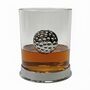 Personalised Golf Ball Glass With Engraved Collar, thumbnail 8 of 11
