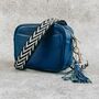 Personalised Leather Crossbody Bag, thumbnail 8 of 12