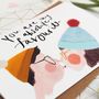 You Are My Absolute Favourite Illustrated Love Card, thumbnail 2 of 4