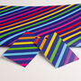 Colourful Stripe Wrapping Paper, thumbnail 2 of 3