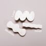 Terrazzo Hair Clip In Pale Pink, thumbnail 5 of 8