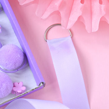 Personalised Lilac Hair Clip Accessories Set, 3 of 4