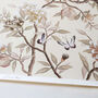 Vintage Style Bird And Floral Chinoiserie Print, thumbnail 2 of 5