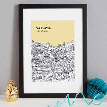 Personalised Valencia Print, 8 of 10