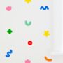 Shapes Wall Stickers, thumbnail 1 of 7