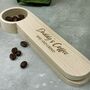 Personalised Wooden Coffee Clip And Scoop, thumbnail 3 of 6