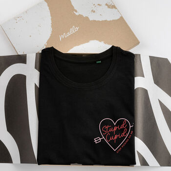 ‘Stupid Cupid’ T Shirt For Valentines Day, 3 of 5