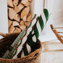Green Candy Stripe Luxury Wrapping Paper, thumbnail 1 of 7