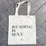 Reading Is Sexy Tote Shopper Bag, thumbnail 2 of 3
