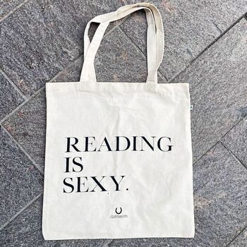 Reading Is Sexy Tote Shopper Bag, 2 of 3