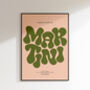 Espresso Martini Print | Cocktail Poster | Wall Art | A5 A4 A3 | Bold | Typographic | Drink | Bar | Print | Groovy |, thumbnail 2 of 7