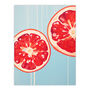 Juicy Red Pomegranate Bright Kitchen Wall Art Print, thumbnail 6 of 6