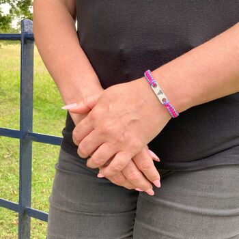 Medical Alert Bracelet For Ladies Or Men Fusion, 2 of 12