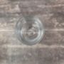 Clear Barrel Vase With Sparkle, thumbnail 4 of 5