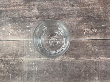 Clear Barrel Vase With Sparkle, 4 of 5