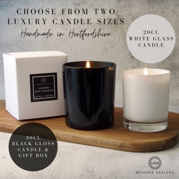 Thinking Of You And Always Here For You Quote Candle, 4 of 7