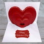 Heart Expanding Valentine's Pop Up Card, thumbnail 1 of 2