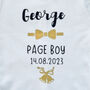 Personalised Flower Girl Page Boy Pyjamas, thumbnail 6 of 8